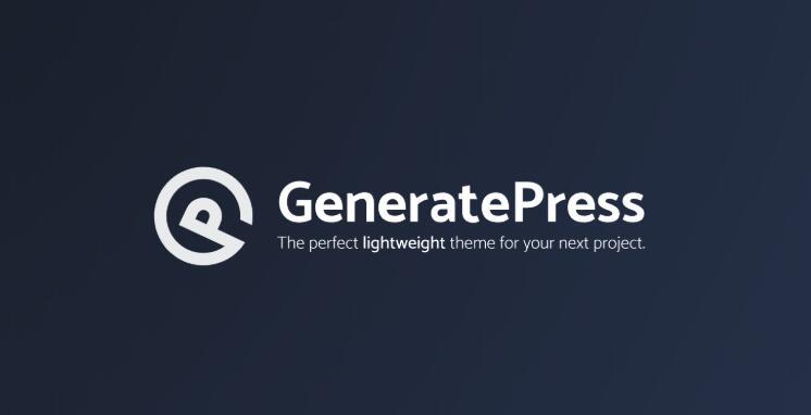 GeneratePress主题 – 最好和最快的WordPress轻量级主题