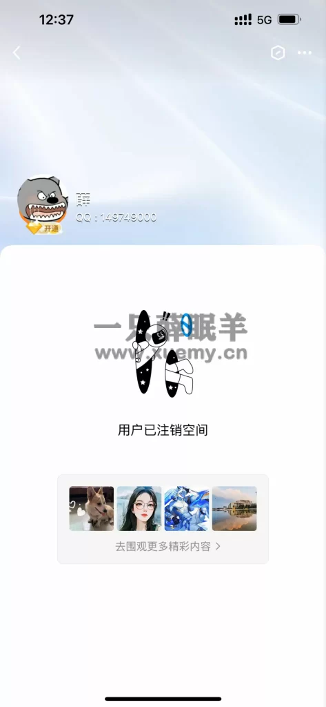 图片[3]-2023年最新注销关闭QQ空间详细教程 附详细恢复教程-一只薛眠羊