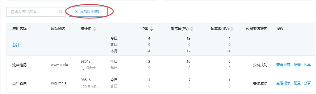 图片[2]-子比主题配置网站统计
