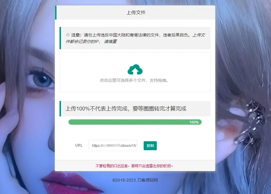 图片[2]-2023最新临时文件上传存储分享系统 临时文件网盘系统源码-知新网