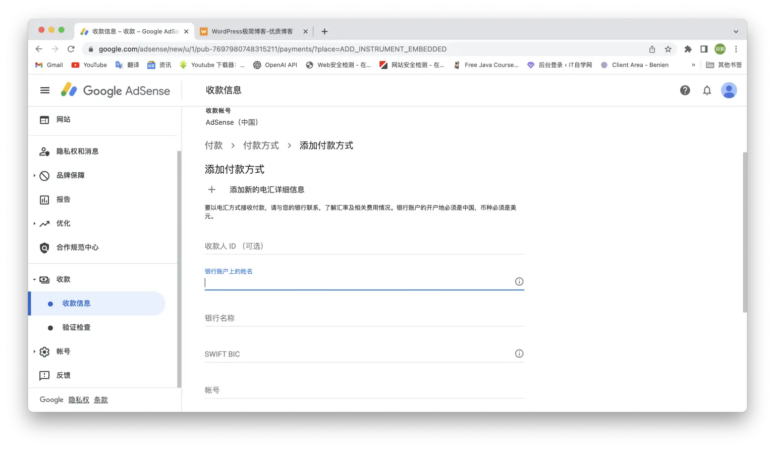 2024年Google Adsense（谷歌联盟）国内电汇收款提现教程实测-知新网