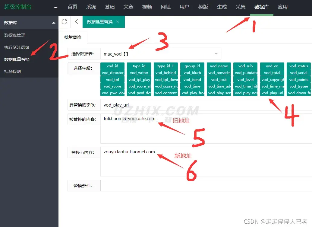 苹果CMSv10播放地址及图片批量替换教程-知新网