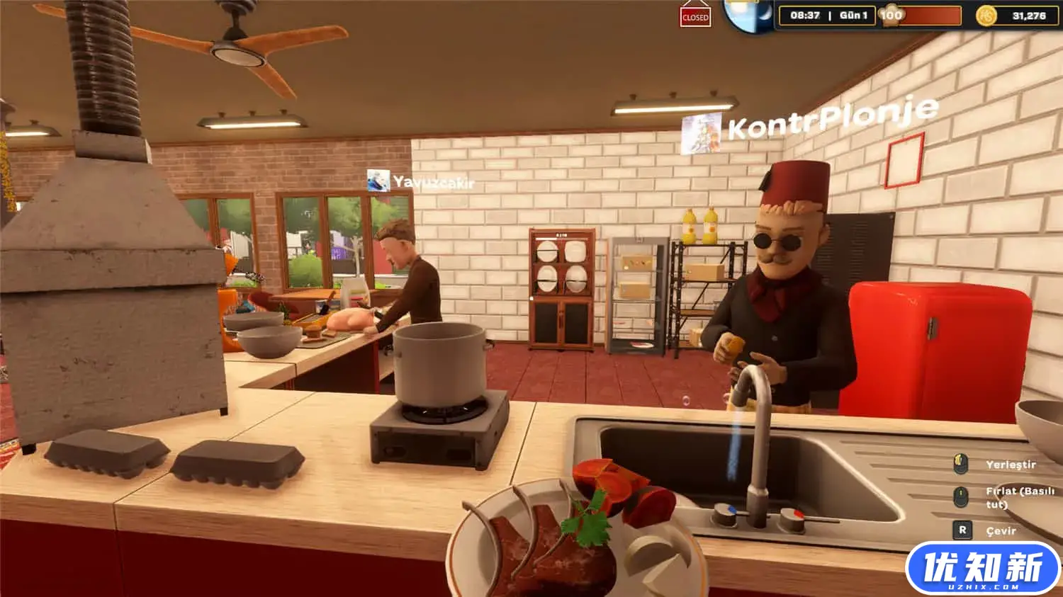 烤肉串模拟器/Kebab Chefs! - Restaurant Simulator
