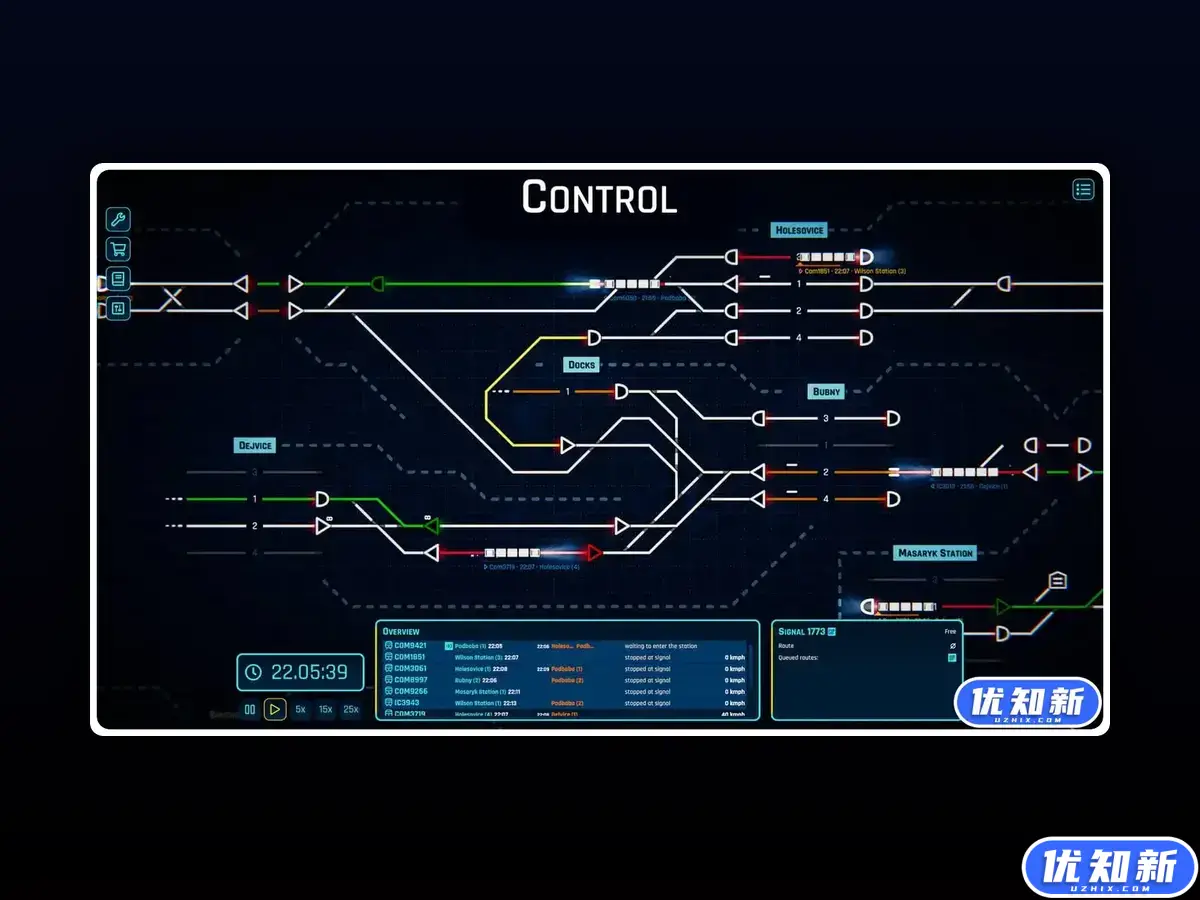 铁路调度模拟器/铁路路线/Rail Route