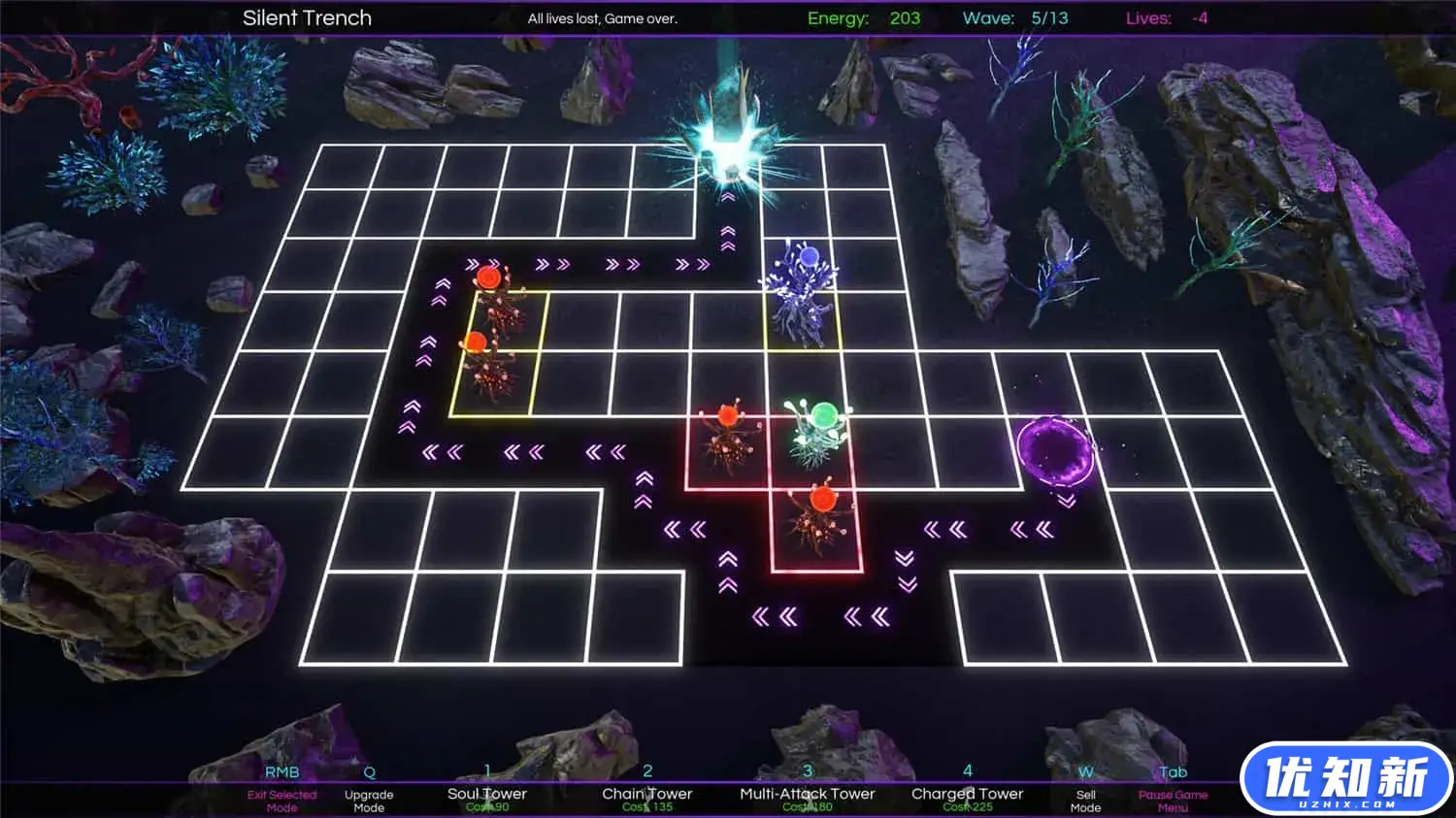 太空自然攻击塔防御/Space Nature Attack Tower Defense