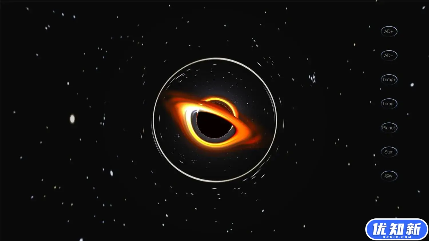 黑洞模拟器/Black Hole Simulator