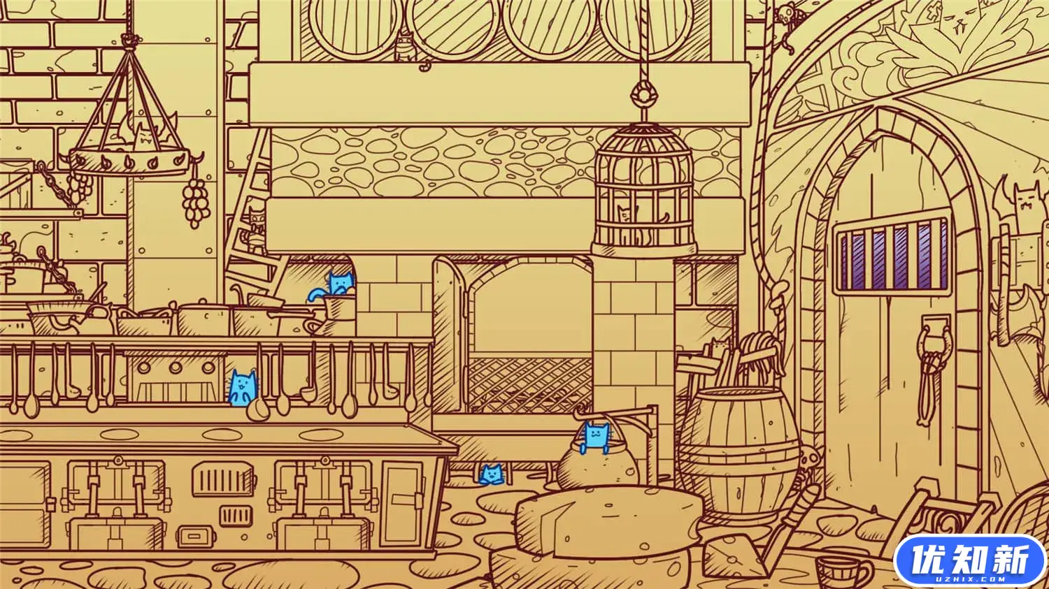 城堡满是猫/A Castle Full of Cats