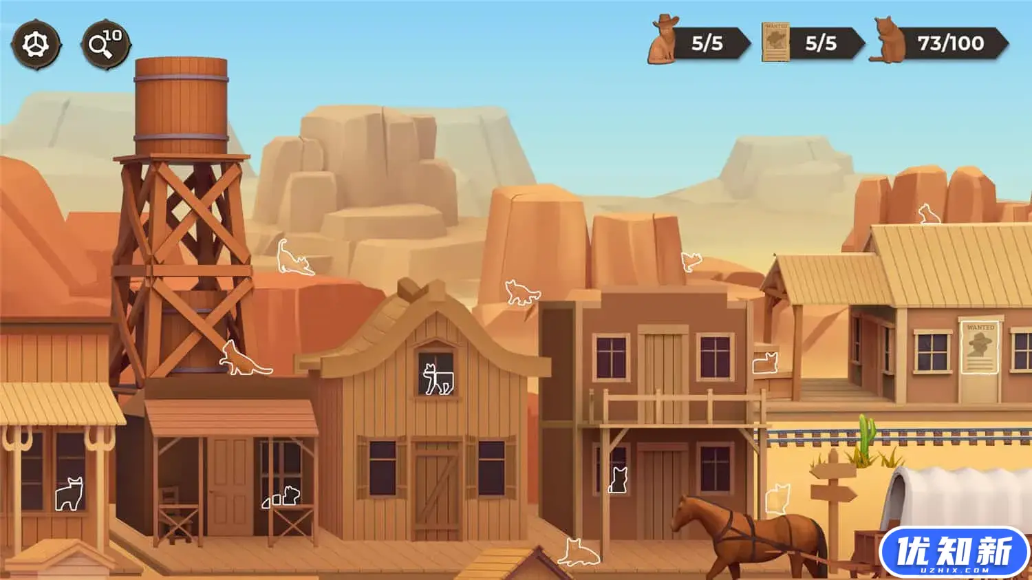 猫猫找猫猫/Cat Search In The Wild West