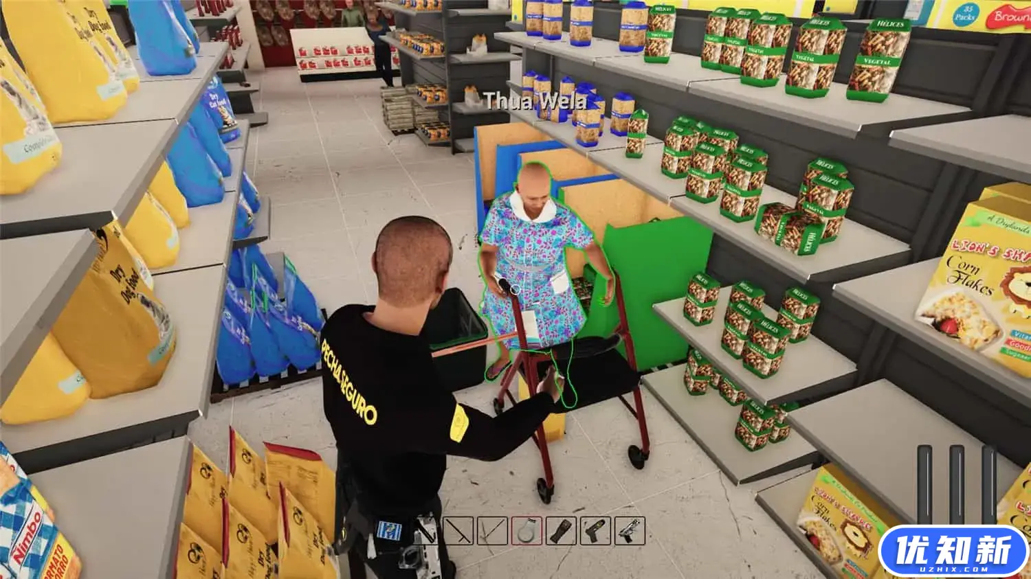 超市安全模拟器/Supermarket Security Simulator