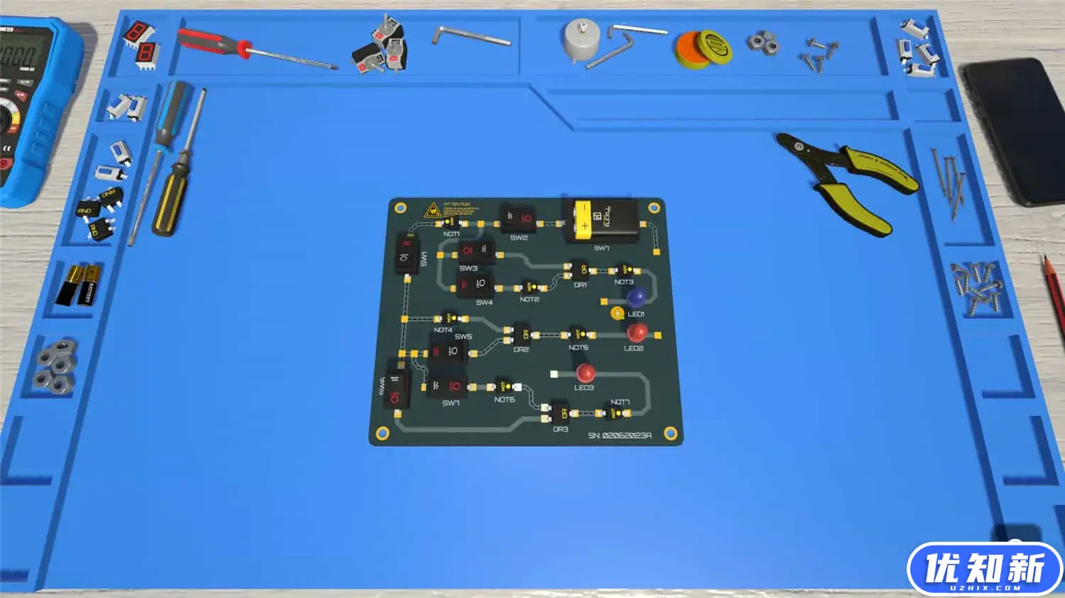 电子谜题实验室/Electronics Puzzle Lab